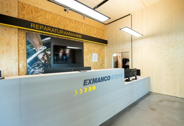 Service und Reparatur bei Exmanco