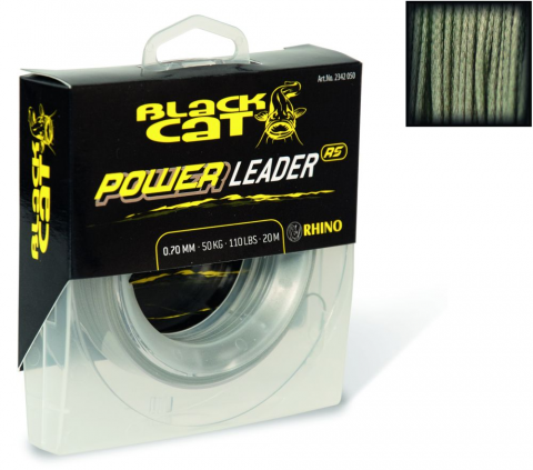 Black Cat Power Leader 1,2mm 1,2mm geflochten