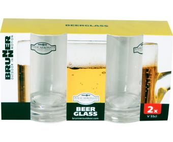 Brunner Bierglas Munich 0830196N.C71 2er Pack