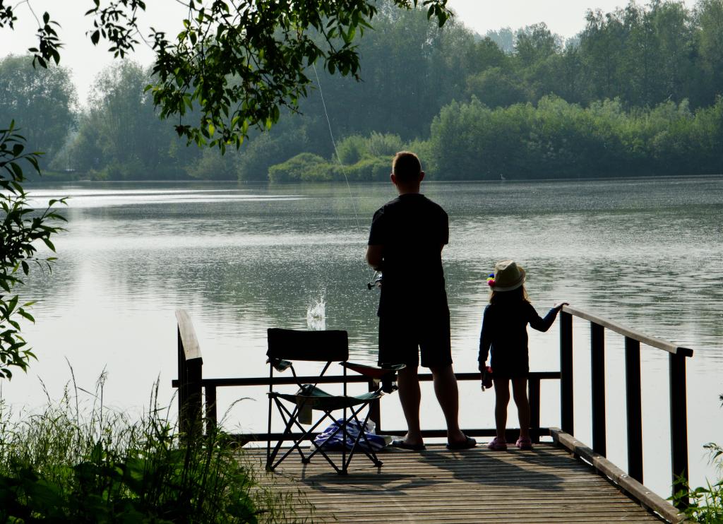 Fischen in der Enns